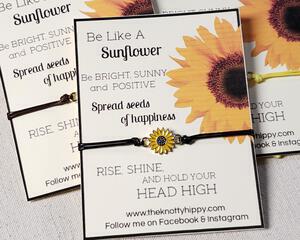 Be Like a Sunflower Bracelet